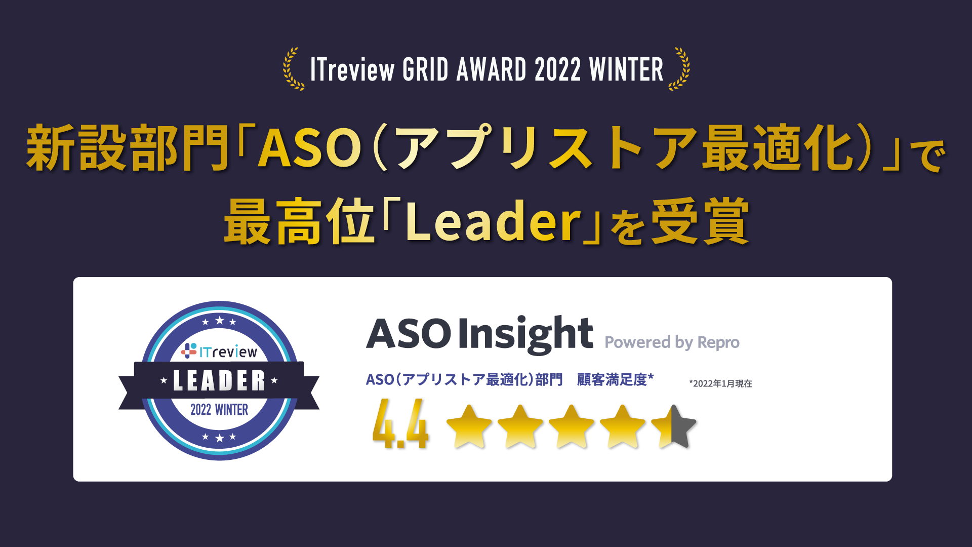 ITreview GRID AWARD Leader