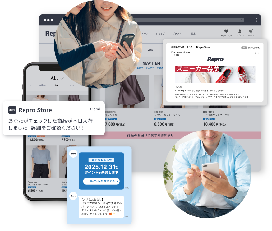 マルチチャネル統合MA Repro MA